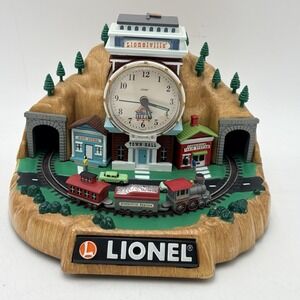 Lionel 100th Anniversary Train Alarm Clock 2000 Ltd Ed w/ Box Works Read